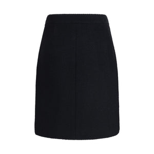 Chloé Bouclé wool midi Skirt