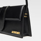 Jacquemus Black  leather Le Bambino Long