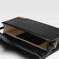 Jacquemus Black  leather Le Bambino Long