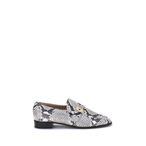 Ferragamo Python print leather Loafers