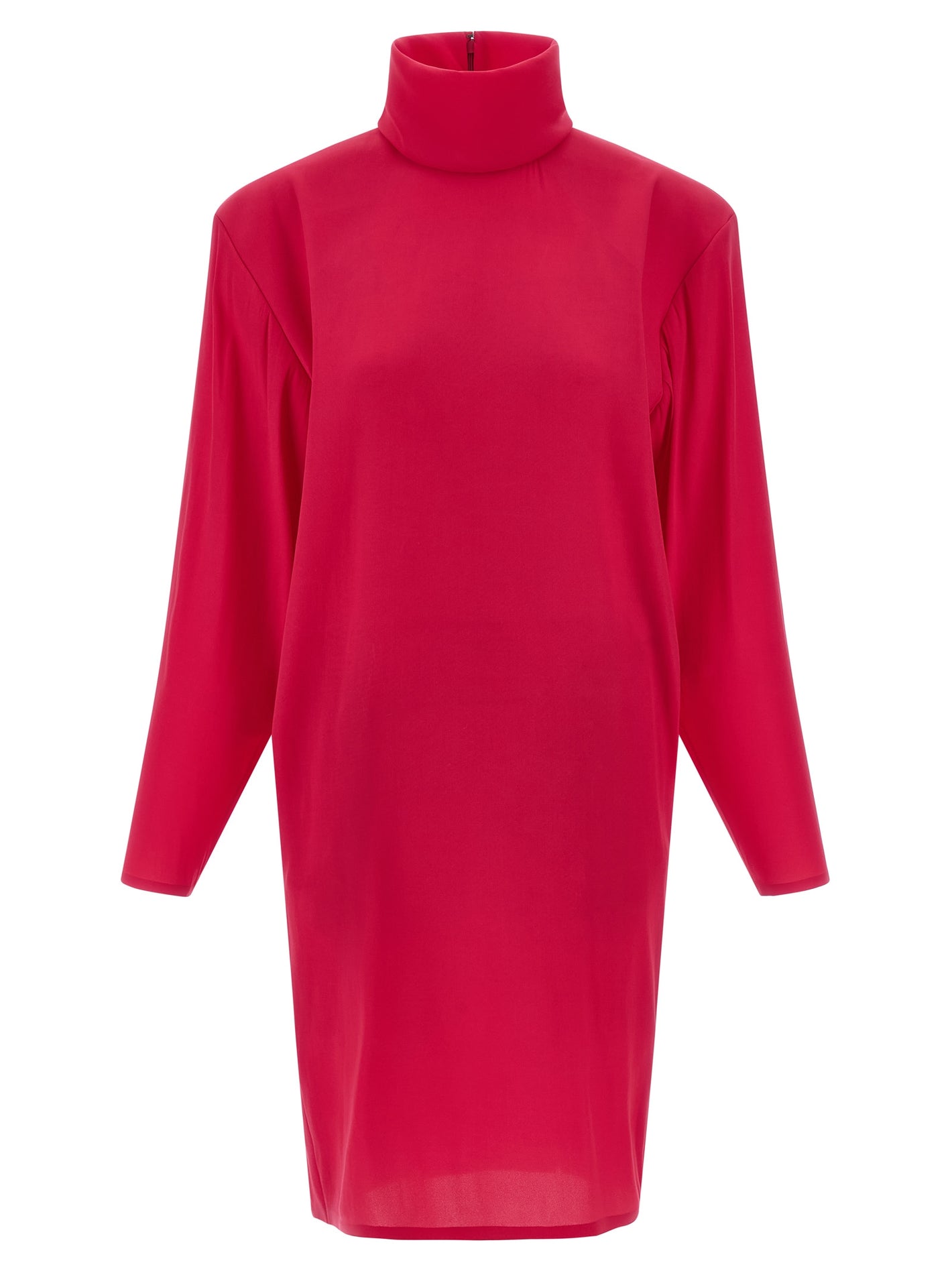 Saint Laurent Structured Shoulder Dress
