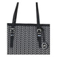 Michael Kors Quinn large jacquard logo Tote Bag