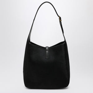 Saint Laurent Saint Laurent Black Le 5 À 7 shoulder bag in pony-effect leather