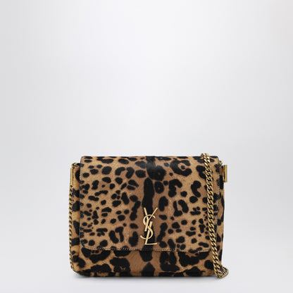 Saint Laurent Saint Laurent Leopard-print Kate bag in pony-effect leather