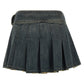 Balenciaga Buckle Pleated Skirt