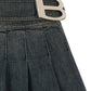 Balenciaga Buckle Pleated Skirt