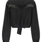Saint Laurent Lace Silk Shirt