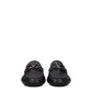 Valentino Garavani Black Leather Slip-On Loafers