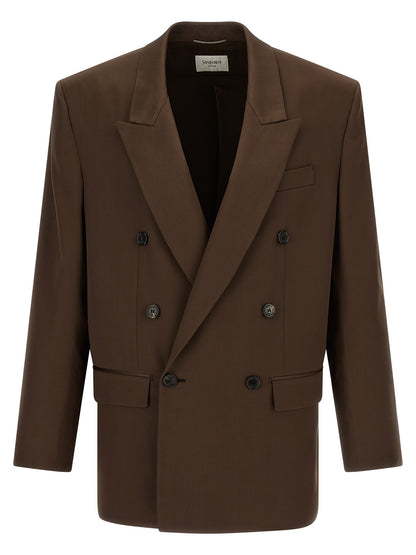 Saint Laurent Satin Blazer