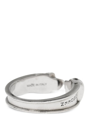 Alexander McQueen Thin Twin Skull Ring