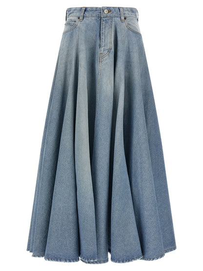 Balenciaga Godet Skirt