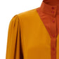 Saint Laurent Color-block Blouse