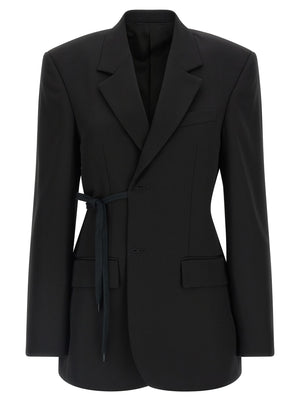 Balenciaga Wrap Tailored Blazer