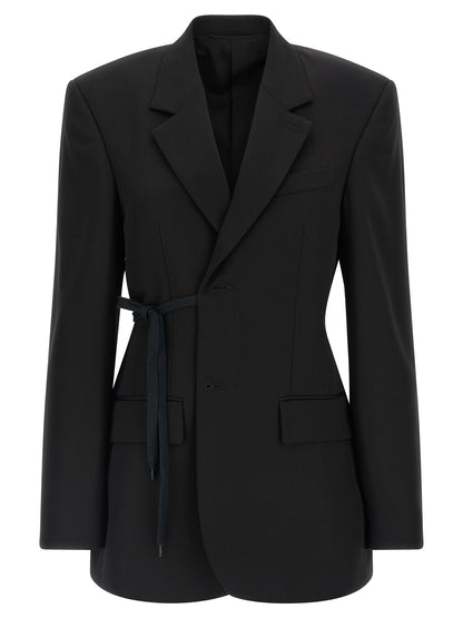 Balenciaga Wrap Tailored Blazer