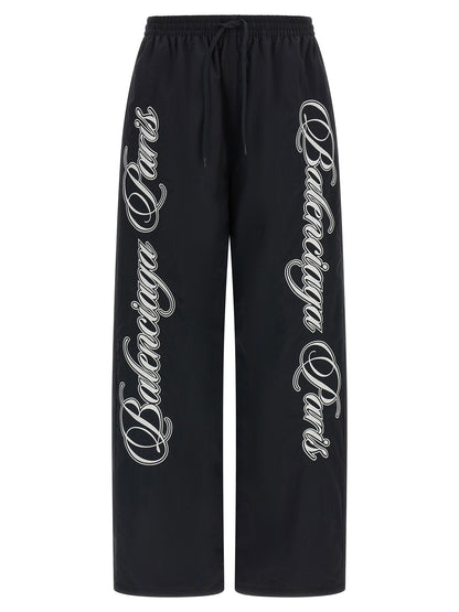 Balenciaga Cursive Reversible Pants