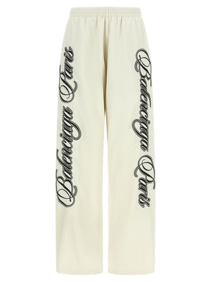 Balenciaga Cursive Reversible Pants