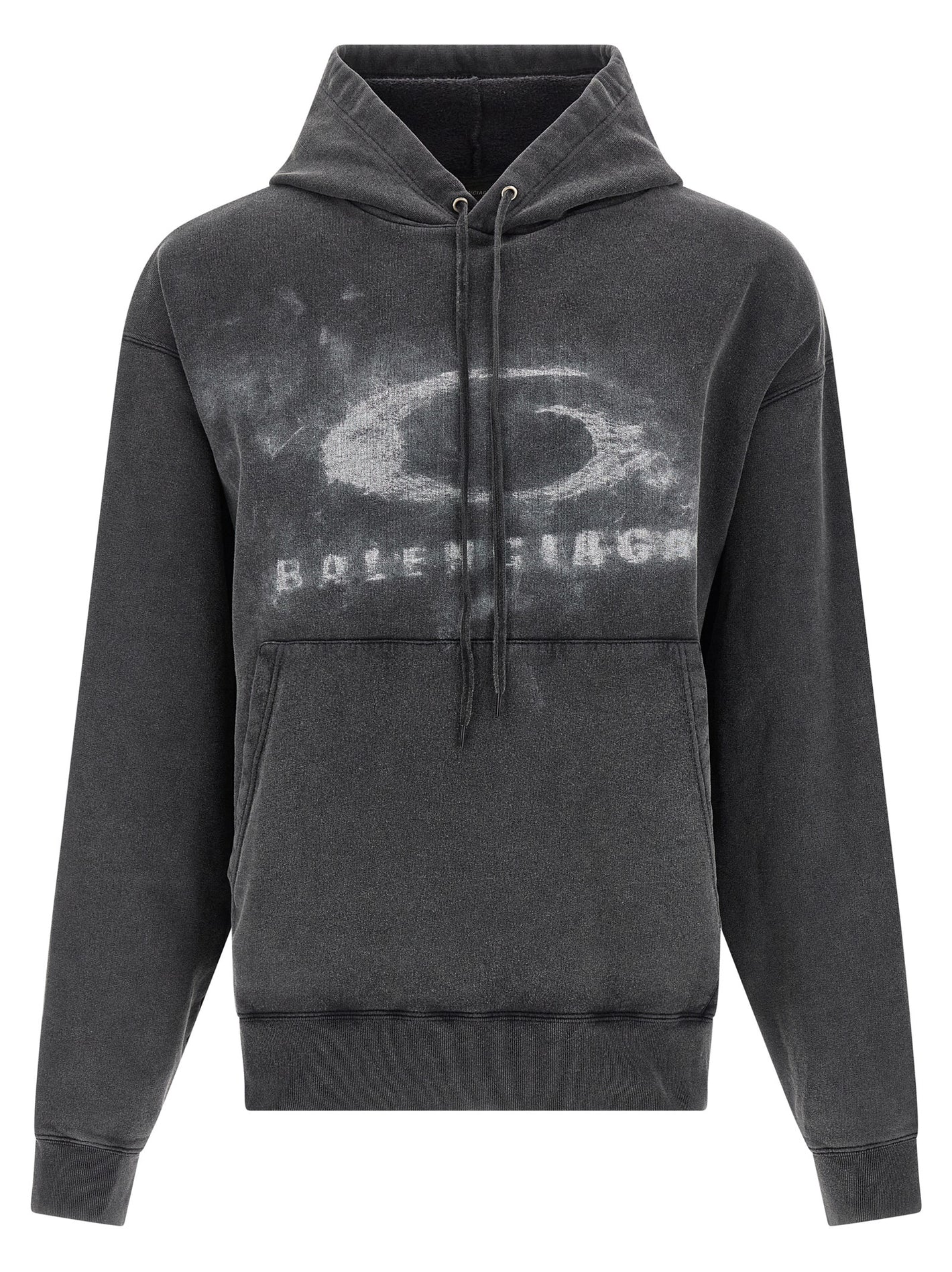 Balenciaga Washed Crayon Loop Hoodie