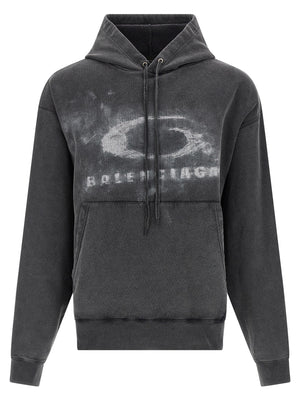 Balenciaga Washed Crayon Loop Hoodie