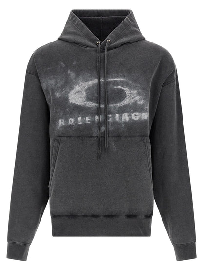 Balenciaga Washed Crayon Loop Hoodie