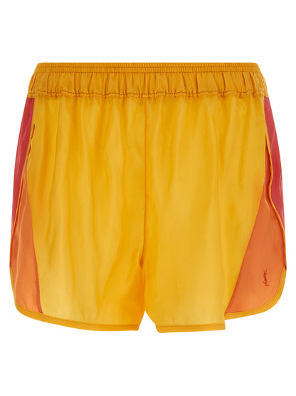 Saint Laurent Color-block Shorts
