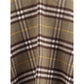 Burberry Wool and cashmere Check Cape