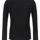 Saint Laurent Pointelle Wool Polo Shirt