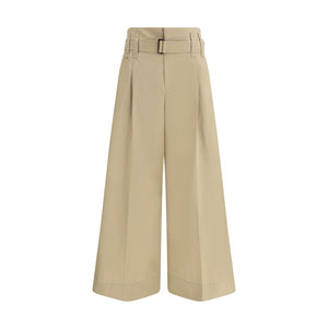 Brunello Cucinelli Pleated crop Pants