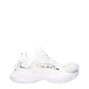 Versace Mercury M_Vs_01 Leather Athletic Sneakers White