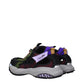 Versace Mercury Multicolor Leather Athletic Sneakers Army Plum Purple Palladium
