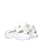 Versace Mercury M_Vs_01 Leather Athletic Sneakers White