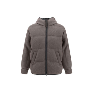 Brunello Cucinelli Lurex Down Jacket