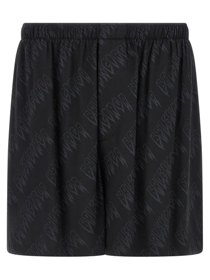 Balenciaga Logo Shorts