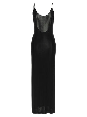Saint Laurent Cassandre Chain Dress