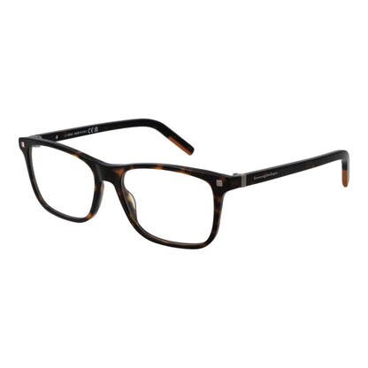 Ermenegildo Zegna Brown Men Glasses Frame