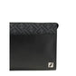 Fendi Leather FF canvas Pouch