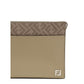 Fendi Leather and FF canvas Clutch