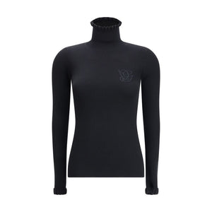 Valentino Wool Sweater with ruffled collar