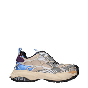 Versace Mercury M_Vs_03 Beige Fabric Sneakers