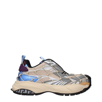 Versace Mercury M_Vs_03 Beige Fabric Sneakers