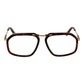 Ermenegildo Zegna Burgundy Men Glasses Frame