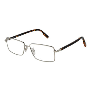 Ermenegildo Zegna Silver Men Glasses Frame