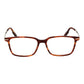 Ermenegildo Zegna Brown Men Glasses Frame