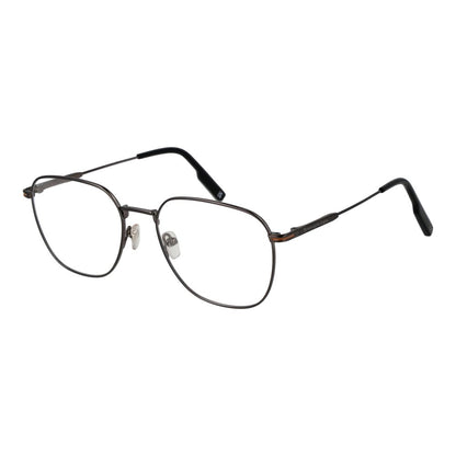 Ermenegildo Zegna Gray Men Glasses Frame