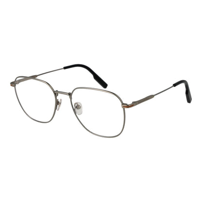 Ermenegildo Zegna Silver Men Glasses Frame