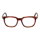 Ermenegildo Zegna Brown Unisex Glasses Frame