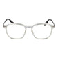 Ermenegildo Zegna Transparent Men Glasses Frame