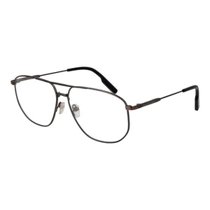 Ermenegildo Zegna Gray Men Glasses Frame