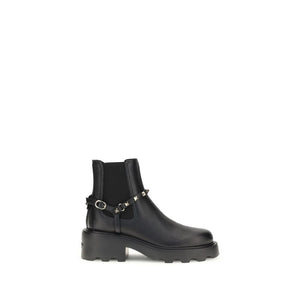 Valentino Garavani Leather Ankle Boots