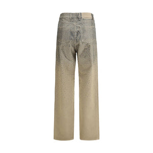 Golden Goose Crystal straight Jeans