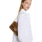 Gucci Go Small Shoulder Suede Bag Brown